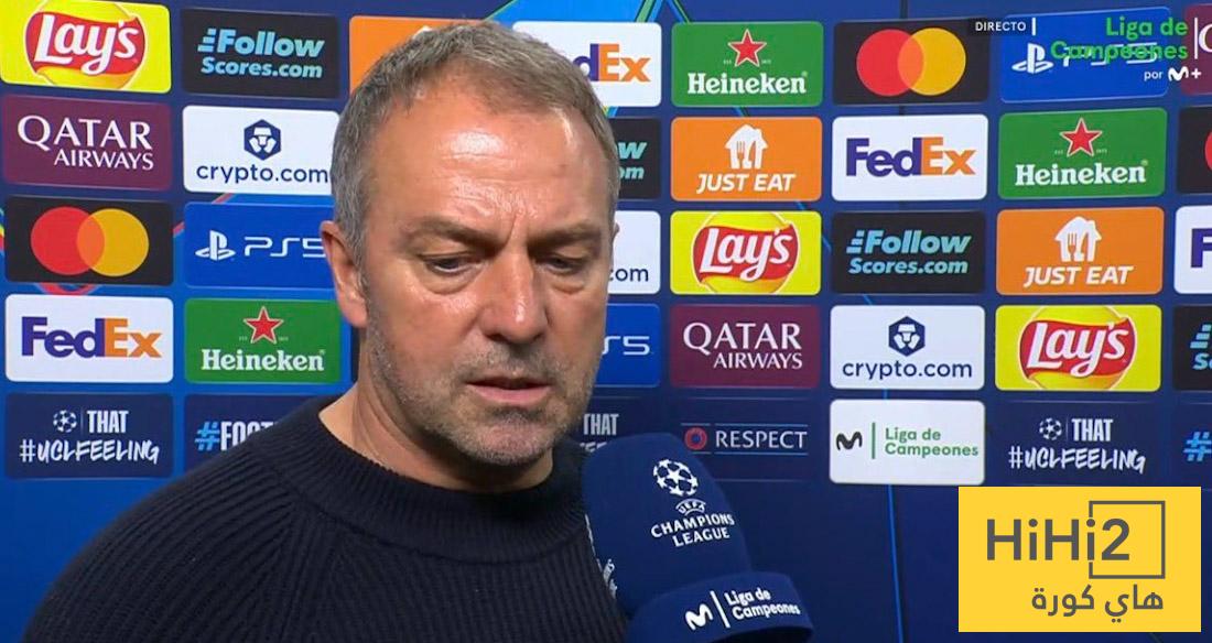 تعليق فليك على عدم احتساب ركلة جزاء لبرشلونة بعد لمسة يد واضحة