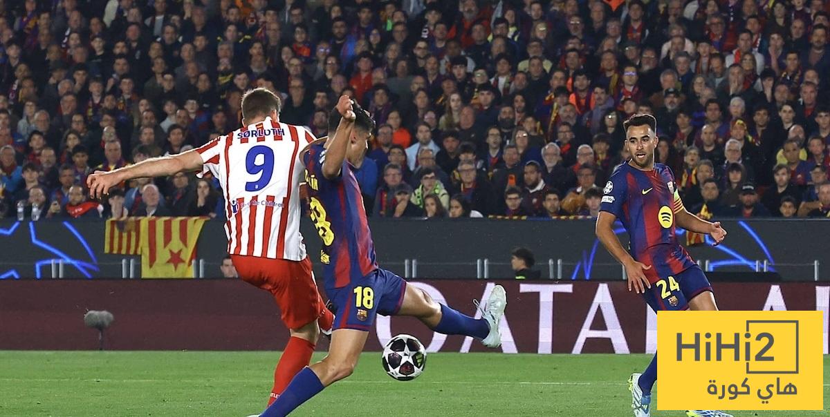 حكم إسباني يعلق على لقطة مباراة برشلونة وأتلتيكو : يمكن فهم عدم احتسابها !
