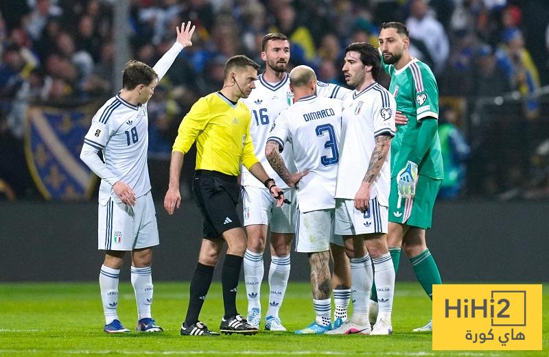 رسميًا.. مدرب مؤقت يقود منتخب إيطاليا بعد الانهيار!