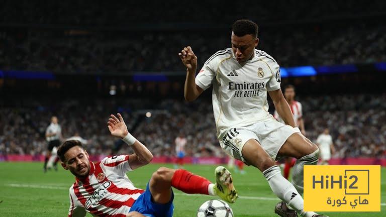 صورة .. مبابي يطالب بركلة جزاء ضد جيرونا