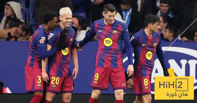 معدل تهديفي مذهل لبرشلونة في الدوري الاسباني 1