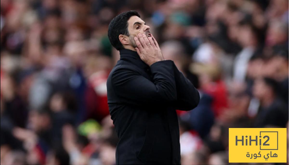 أرتيتا يهاجم أداء فريقه: قدمنا الغرائب أمام بورنموث