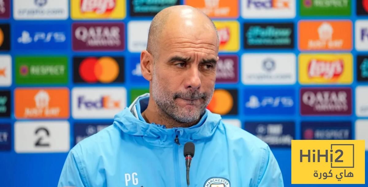 غوارديولا يكشف سر نجاحه مع مانشستر سيتي