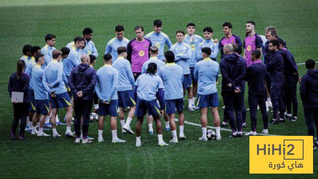 صور من تدريبات برشلونة الاخيرة على ملعب ميتروبوليتانو