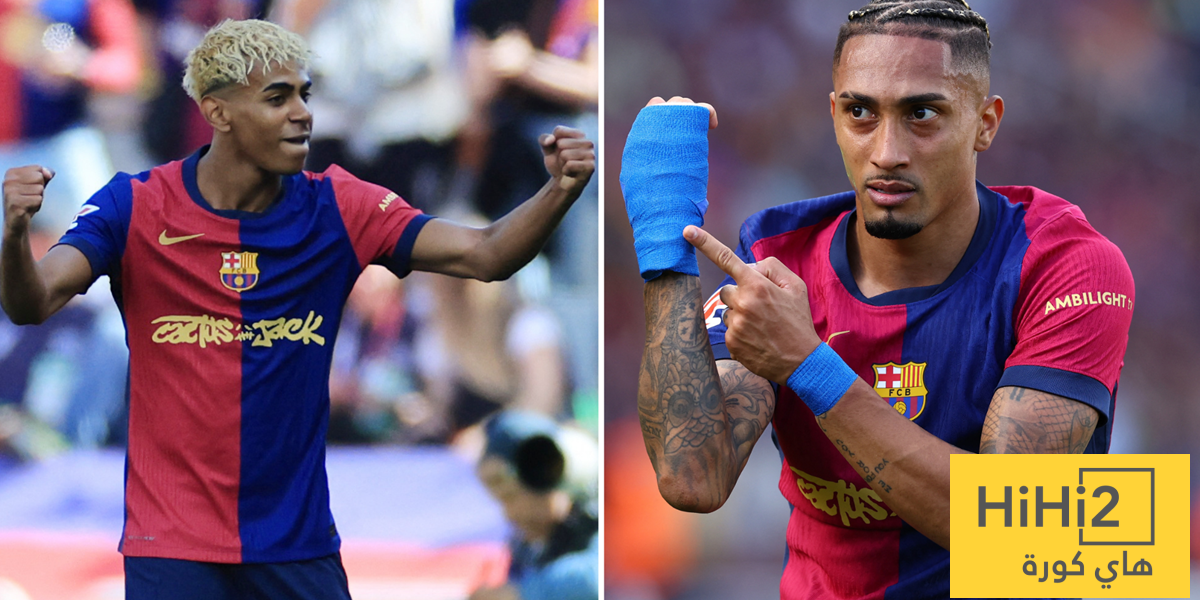 صورة.. رسالة رافينيا إلى لامين يامال