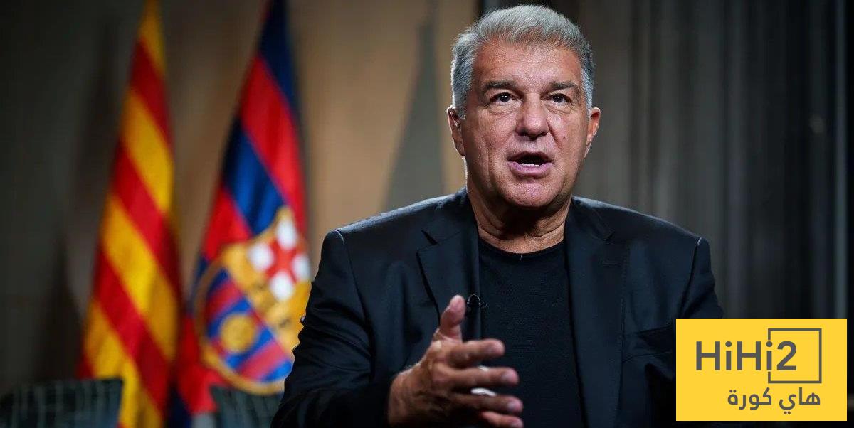 كواليس ما فعله لابورتا مع مسؤولي اليويفا في مباراة أتلتيكو وبرشلونة !