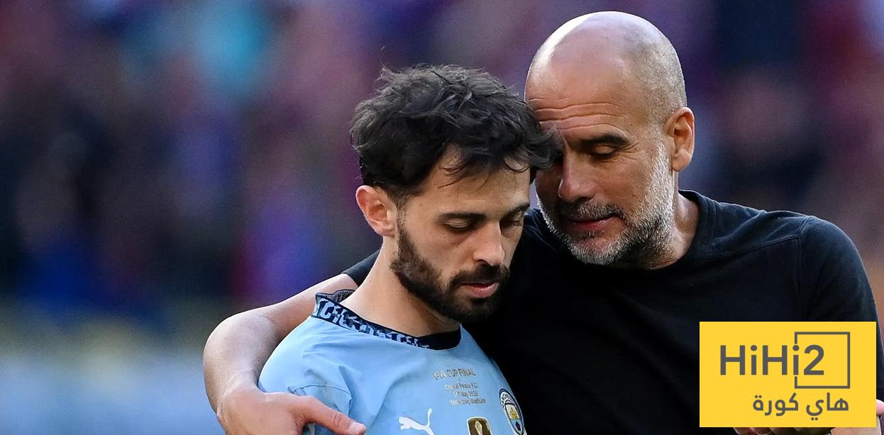 بيرناردو سيلفا أكثر من فعلها تحت راية غوارديولا