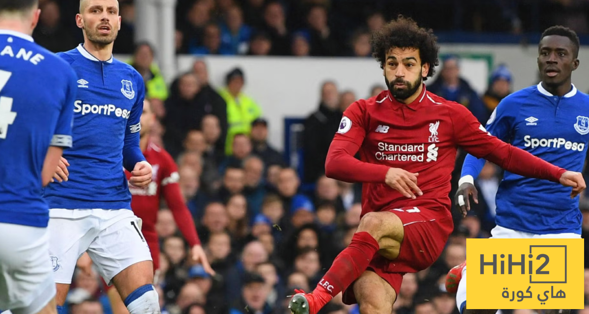 قبل الديربي الأخير.. أرقام التاريخية صلاح ضد إيفرتون