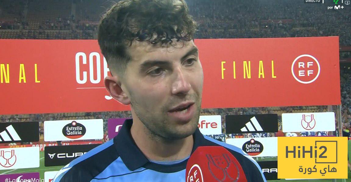 تعليق مؤثر من حارس سوسيداد بعد التتويج بكأس الملك