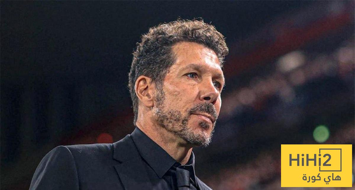 صور .. رد فعل سيميوني بعد هزيمة أتلتيكو