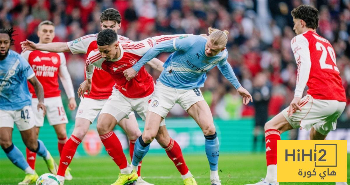 ارسنال يسقط في فخاخ الاتحاد