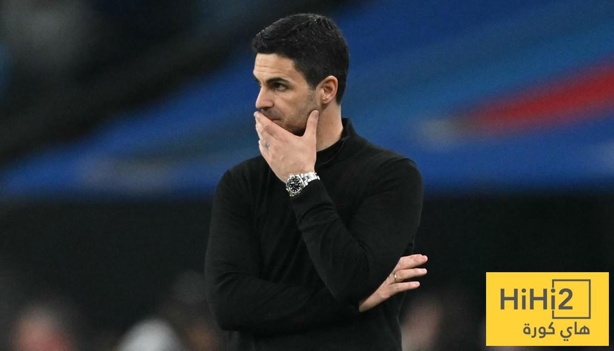 أرسنال على حافة الانهيار.. وأرتيتا يواجه أسوأ كابوس بمسيرته