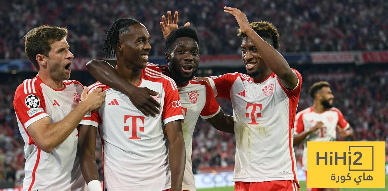 بايرن ميونخ يفرض سيطرته على كبار أوروبا