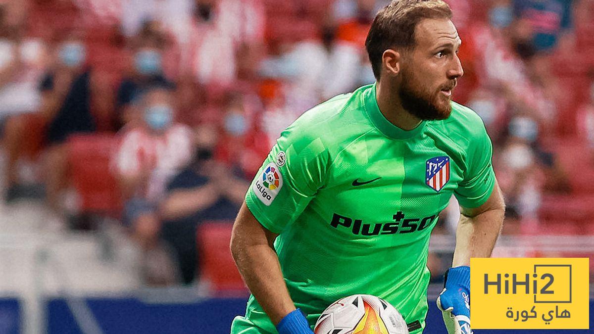 أوبلاك يعود لحراسة شباك أتلتيكو ضد إلتشي