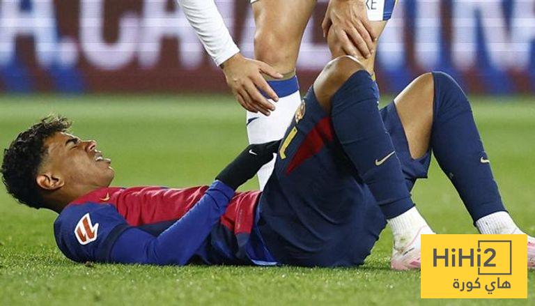 صور مزعجة عن اصابه لامين يامال …! هل سيغيب عن المونديال …؟َ!