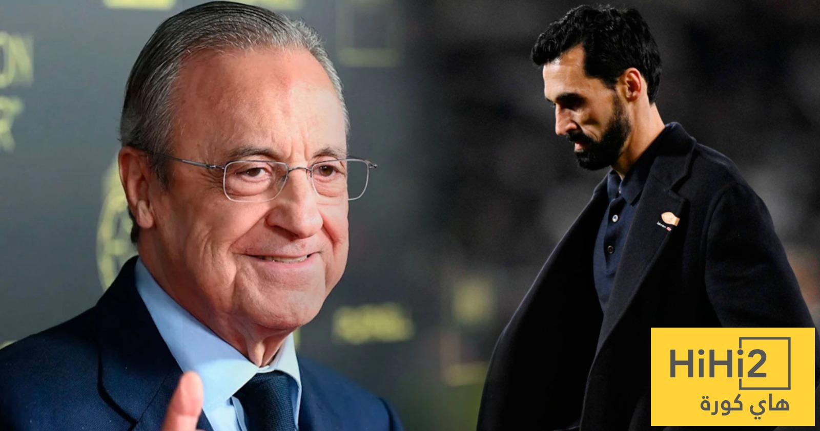 عاجل: بيريز يريد إقالة ألفارو أربيلوا