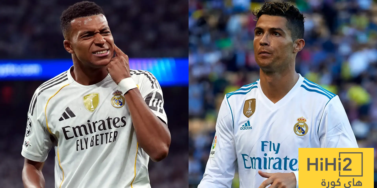 صورة.. مقارنة بين مبابي وكريستيانو رونالدو بعد أول 100 مباراة