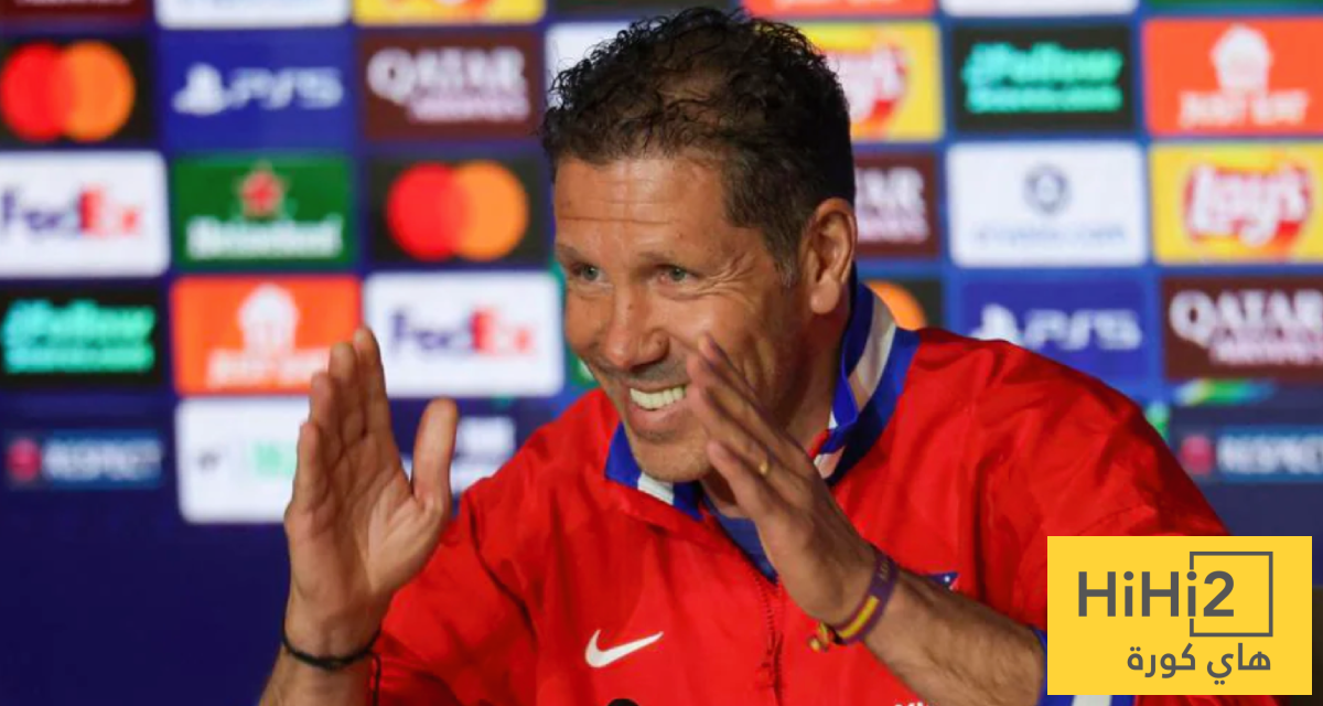 سيميوني: نريد تحقيق إنجاز لم يحدث من قبل