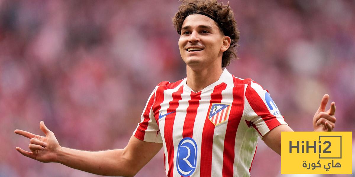 ألفاريز يتخطى ميسي برقم قياسي جديد في دوري الأبطال