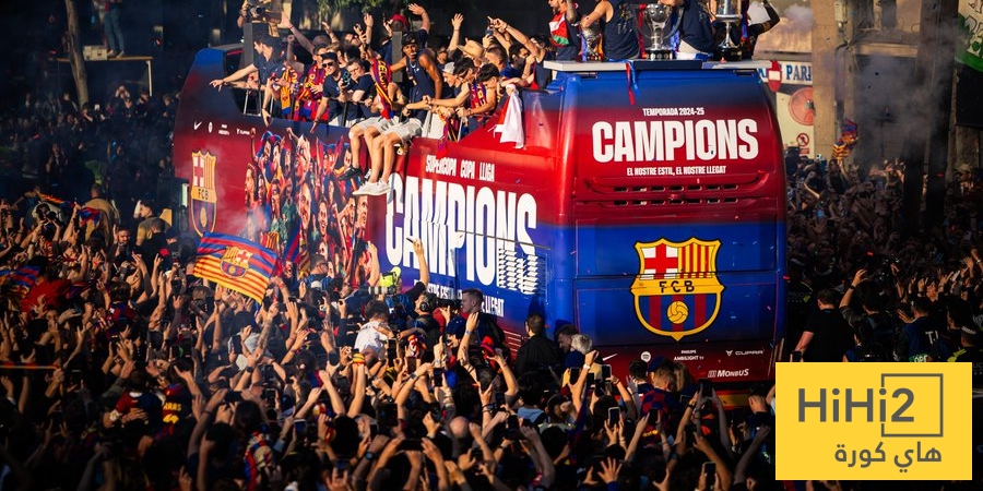 برشلونة انهى ترتيبات الاحتفال بلقب الليغا