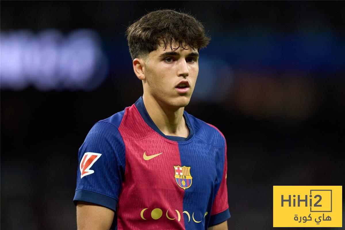 كوبارسي يتفوق على أسماء كبرى في برشلونة