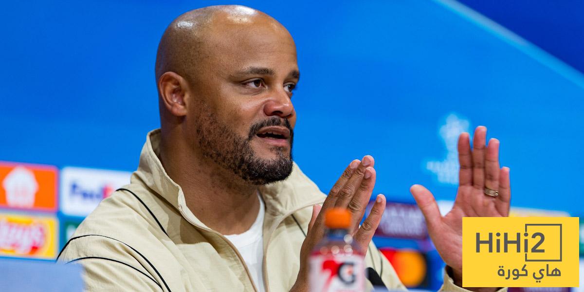 كومباني يشيد بقوة باريس قبل الموقعة المرتقبة