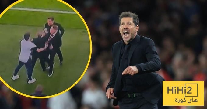 سبب تواجد بيرتا بجانب سيميوني ..!