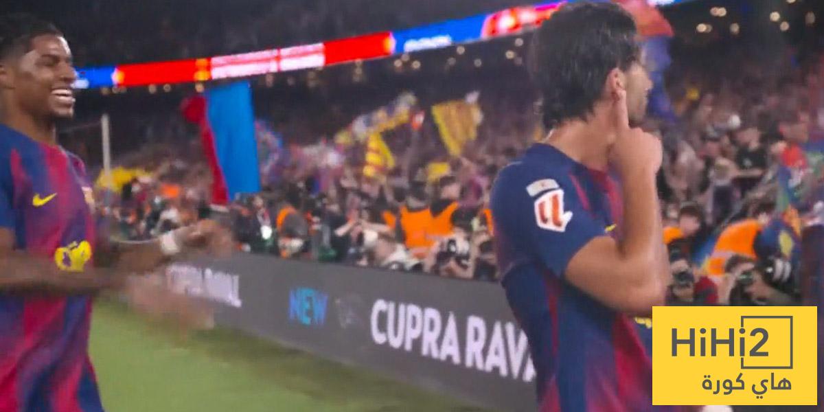 صور – رد فعل لاعبي ريال مدريد على هدف برشلونة الثاني