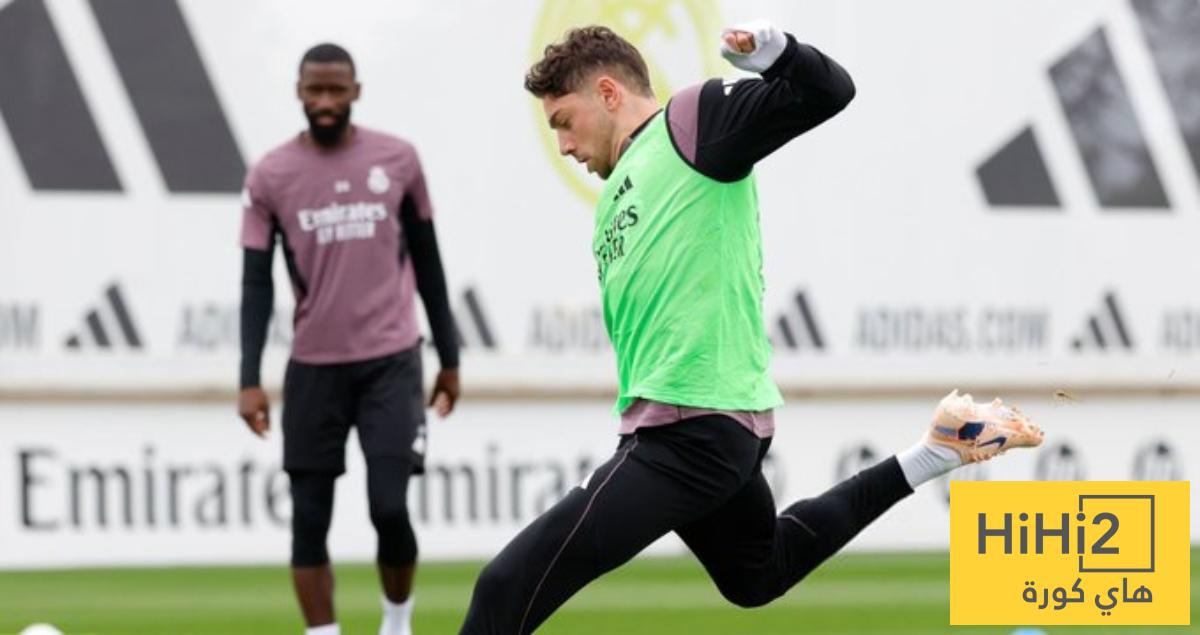 فالفيردي يعود لتدريبات ريال مدريد