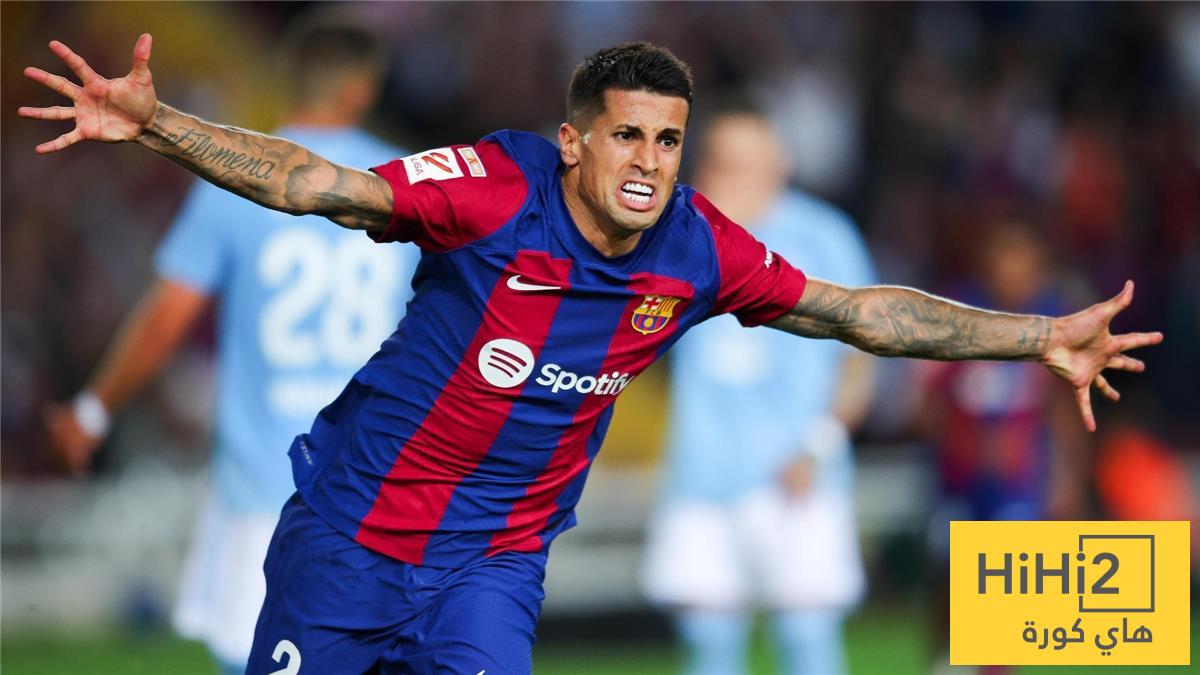 برشلونة يقترب من حسم صفقة كانسيلو