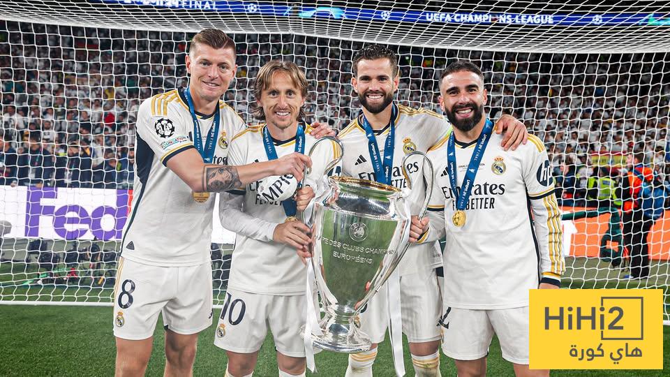 أكثر اللاعبين تتويجًا بالألقاب في تاريخ ريال مدريد