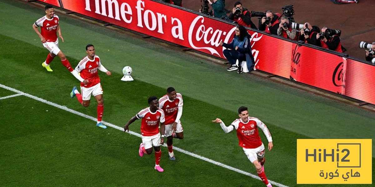 رقم قياسي لأرسنال في الدوري الانجليزي