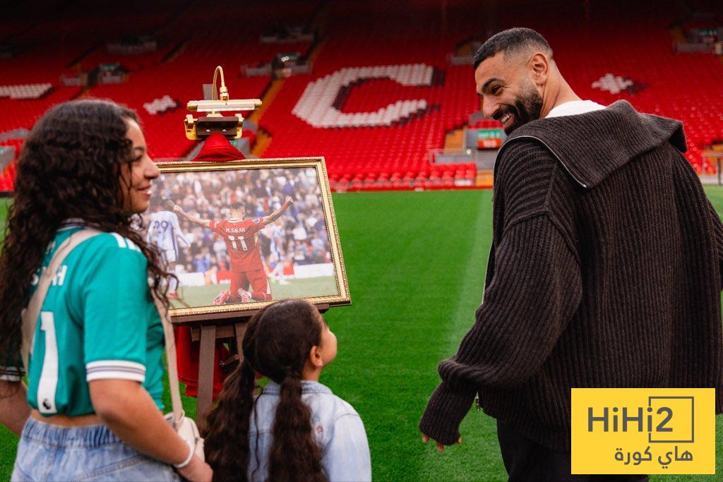 أنفيلد يستعد لوداع أسطورته.. محمد صلاح يظهر مع بناته قبل آخر مباراة بقميص ليفربول