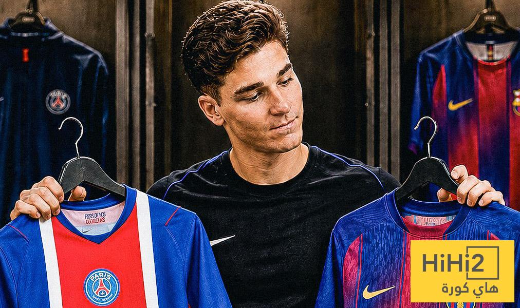 تحت أعين برشلونة … أتلتيكو مدريد يفتح الباب لرحيل ألفاريز