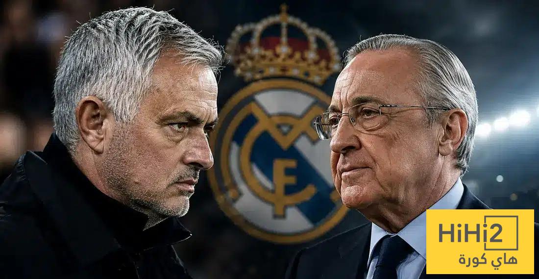 مستقبل مورينيو معلق بحسم مصير رئيس ريال مدريد