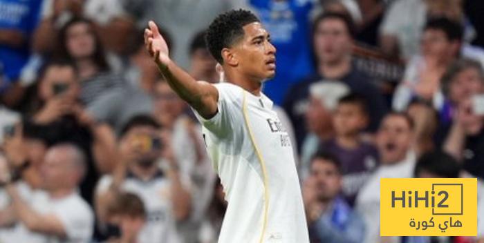 أرقام بيلينغهام منذ انضمامه الى ريال مدريد