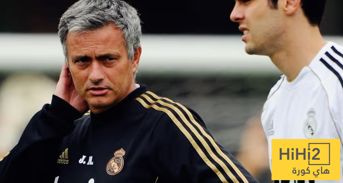 أرقام مورينيو مع ريال مدريد خلال فترته الأولى