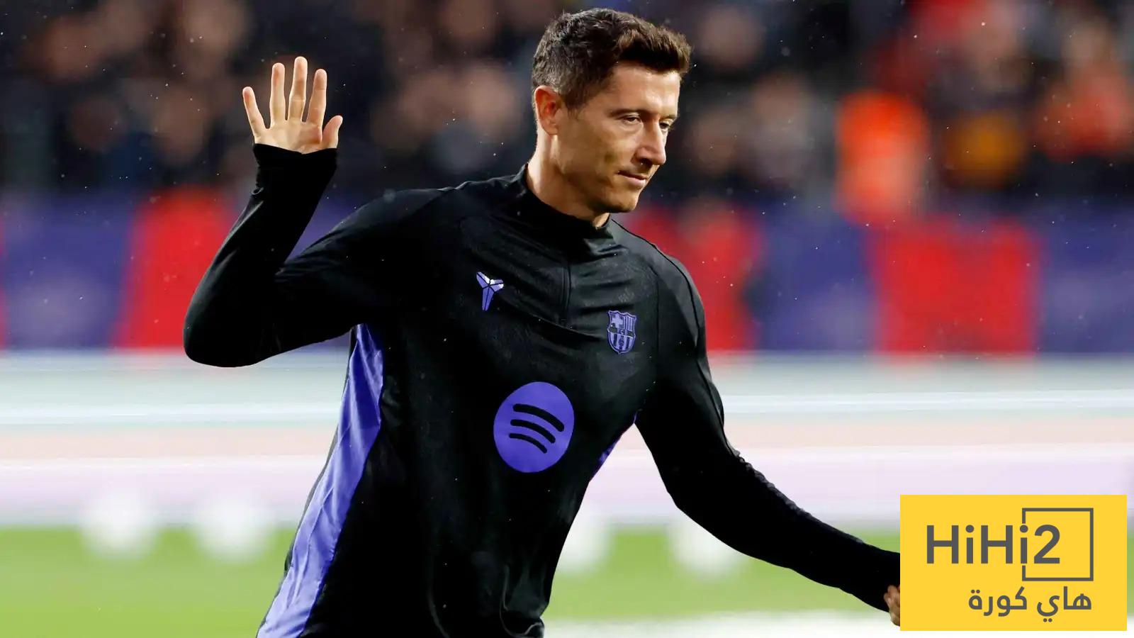 موقع الملاعب : الدوري الأمريكي يقترب من خطف ليفاندوفسكي بعد رحيله عن برشلونة