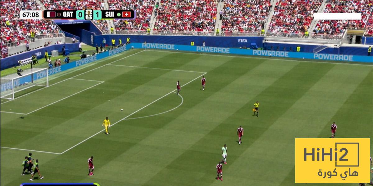 احصائيات تعادل قطر أمام سويسرا في كأس العالم