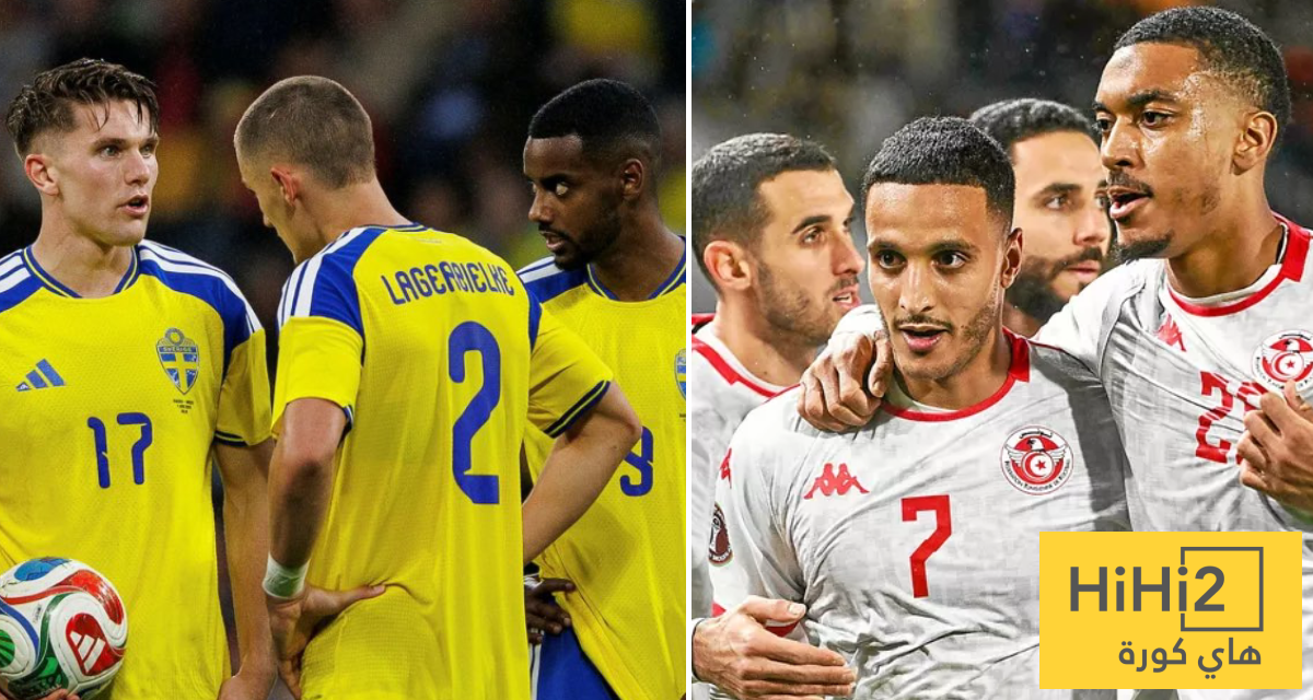 ندية كبيرة في مواجهات تونس والسويد