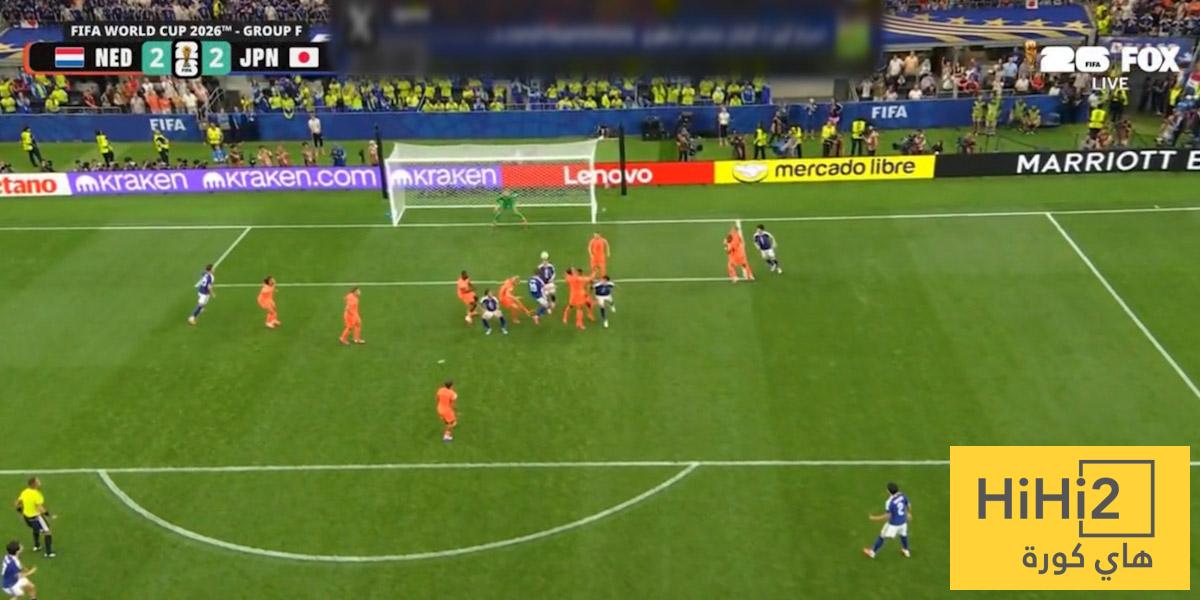 التعادل الإيجابي يحسم موقعة هولندا واليابان في كأس العالم