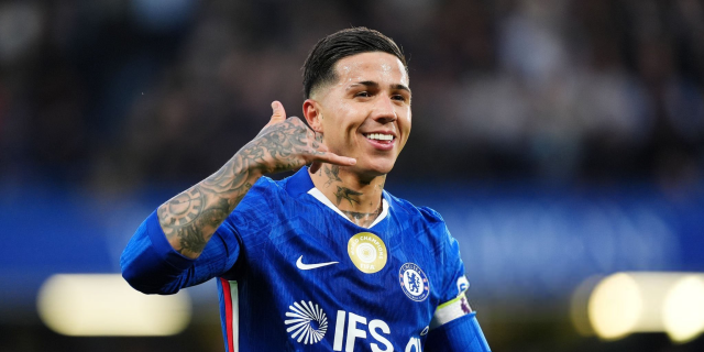 إنزو فرنانديز الهدف الأول لـ ريال مدريد