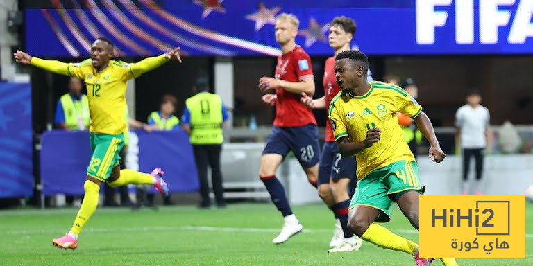 التعادل يحسم مباراة جنوب افريقيا و التشيك في كأس العالم