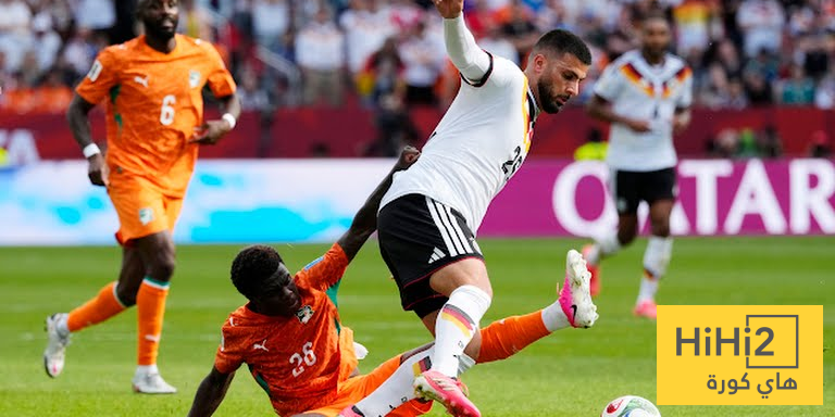 موقع الملاعب : ترتيب المجموعة الخامسة بعد فوز المانيا على كوت ديفوار