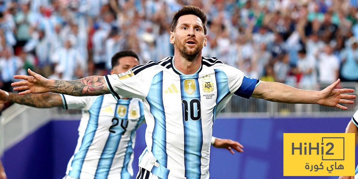 ليس ميسي … أفضل لاعب في الشوط الأول بين الأرجنتين والنمسا
