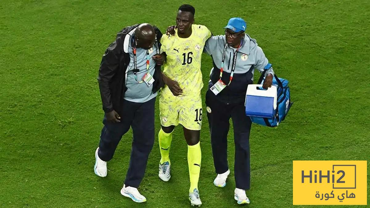 موقع الملاعب : آخر تطورات إصابة ميندي مع منتخب السنغال