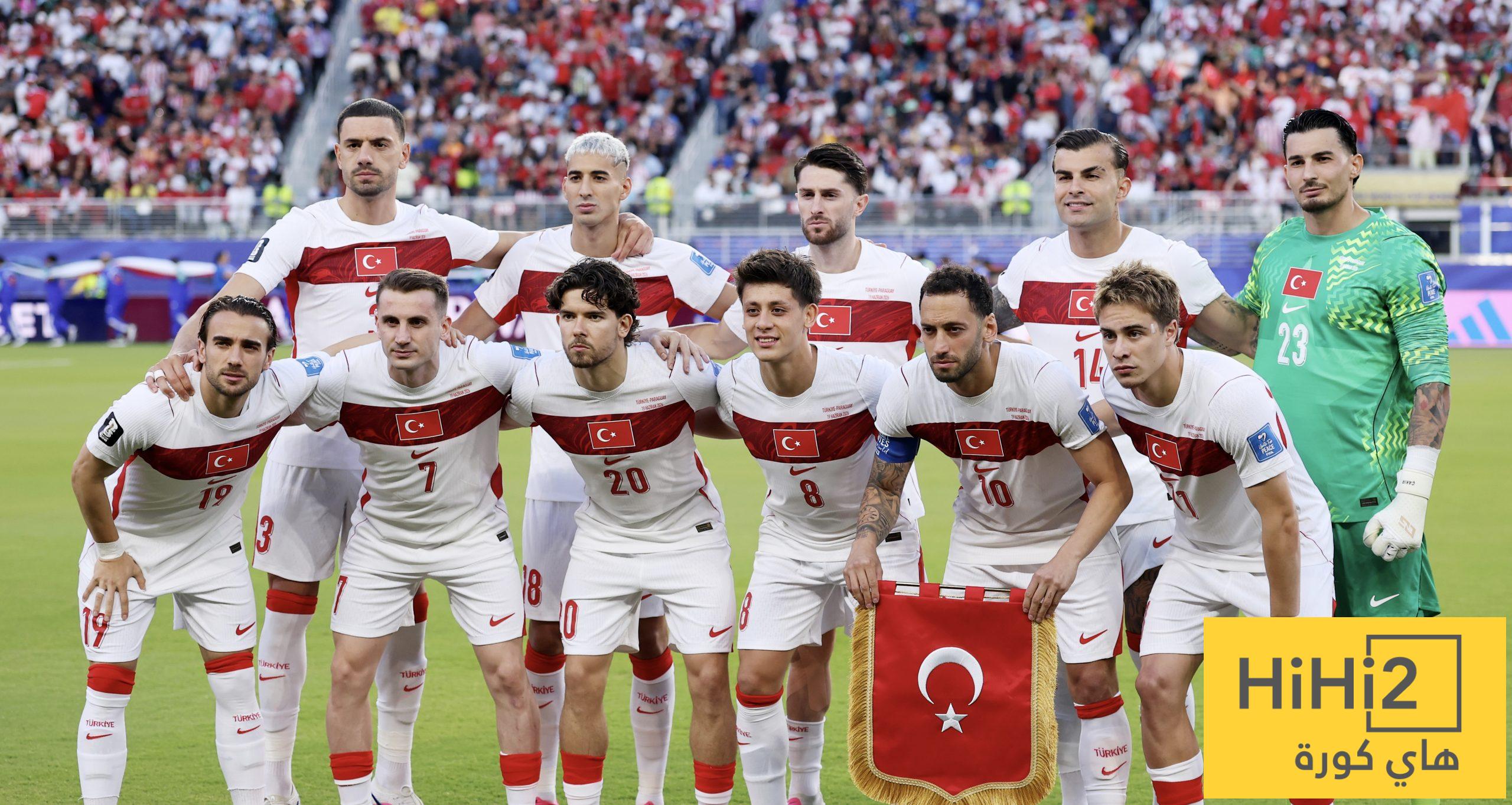 الصالح سبورت : عاجل – التشكيلة الرسمية لمنتخب تركيا أمام أمريكا في كأس العالم