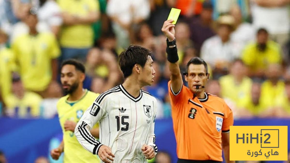 الارقام .. تحكيم مثير للجدل في مباراة البرازيل واليابان