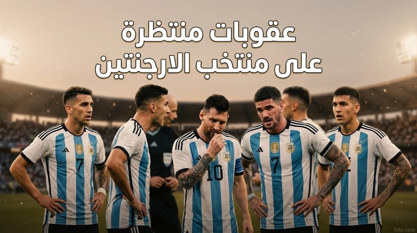 صورة : عقوبات في انتظار منتخب الأرجنتين !