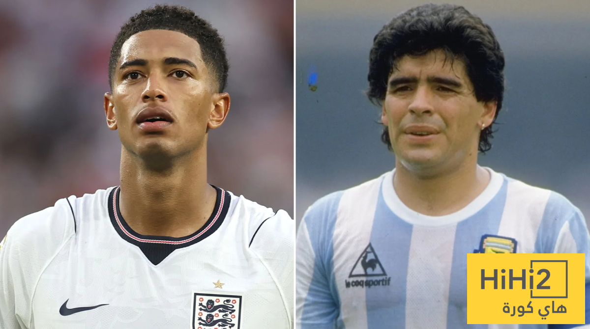 بيلينغهام يتساوى مع مارادونا وينهي كأس العالم برقم تاريخي